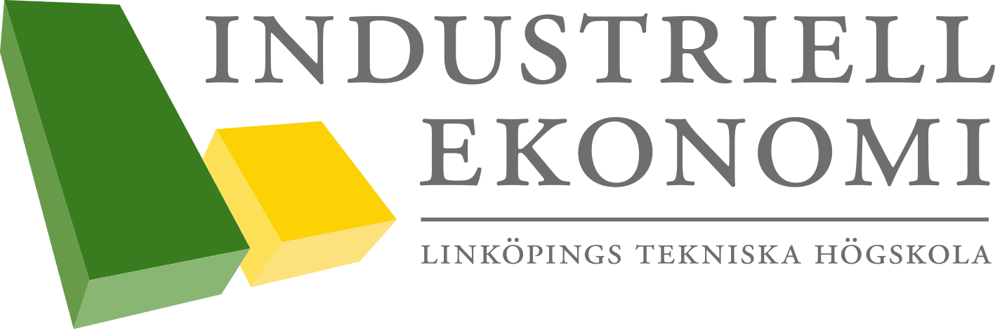 Industriell Ekonomi Linköpings Universitet